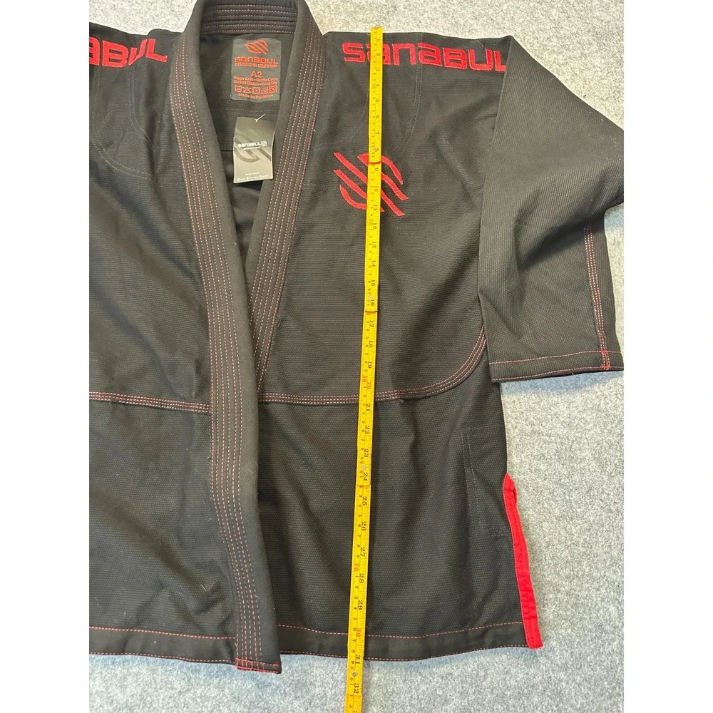 Sanabul Highlights Pro Competition Gi Mens A2 Black Brazilian Jiu Jitsu BJJ